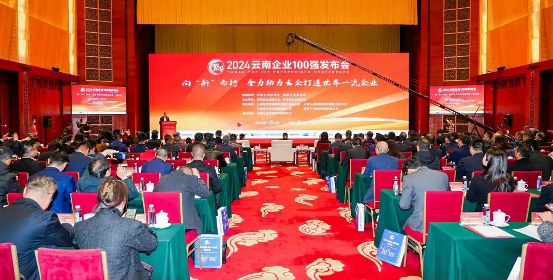 千亿国际集团登榜2024云南企业100强、云南制造业100强